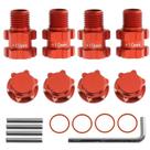 Adaptador de cubos hexagonais de roda RC de 14 mm a 17 mm, amplie 10 mm para Arrma