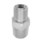Adaptador de encaixe hidráulico CDQBWKJGFJ 1/2 x 3/8 Macho NPT Steel