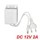 Adaptador De Energia Universal AC 110-240V DC 12V 2A À Prova d'Água Para Fitas De LED - Padrão