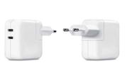 Adaptador de energia USBC de 35W com duas portas