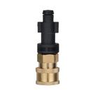 Adaptador De Espuma Para Pistola De Lavagem De Carros De Alta Pressão Com Conexão Rápida 1/4 Para