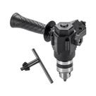 Adaptador De Extensão De Ângulo Reto 90 Graus Com Mandril De Três Garras Para Furadeira De Impacto Adaptador De Extensão De Ângulo Reto 90 Graus Com Mandril De Três Garras Para Furadeira De Impacto