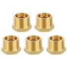 Adaptador de extensão de bucha hexagonal de latão Adaptadores de tubo 3/4 macho NPT x 1/2 fêmea NPT