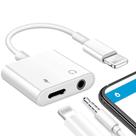 Adaptador de fone de ouvido Dongle Jack AKAVO para iPhone com carregador