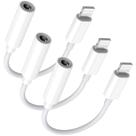Adaptador de fone de ouvido Lightning para 3,5 mm certificado pela Apple MFi