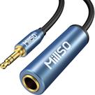 Adaptador de fone de ouvido MillSo 6,35 mm fêmea para 3,5 mm macho 2 m Adaptador de fone de ouvido MillSo 6,35 mm fêmea para 3,5 mm macho 2 m