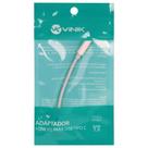 Adaptador de Fone P2 para USB Tipo C 7.1 Audio - ADFUSBTC Adaptador de Fone P2 para USB Tipo C 7.1 Audio - ADFUSBTC