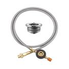 Adaptador De Gás Butano Para Fogão Portátil Com Mangueira - Acessório Essencial Para Cozinha Em