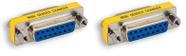 Adaptador de Género Cablelera ZAGA1677FF DB15 Hembra a DB15 Hembra