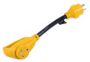 Adaptador de gerador Camco 55272 12 L5-30 AMP para TT-30 30 AMP Adaptador de gerador Camco 55272 12 L5-30 AMP para TT-30 30 AMP