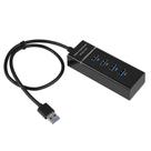 Adaptador de hub USB da estação de carregamento Dock Station HUB de 4 portas para telefone/tablet/PC