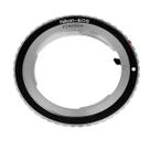 Adaptador De Lentes Nikon F-mount Para Câmeras Canon Eos - Fotodiox