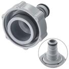 Adaptador de Mangueira 24mm Válvula de Drenagem Piscina Cinza