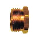 Adaptador de mangueira HOMEPLUS+ 6jc126301511016 Latão 3/4"x1/2"