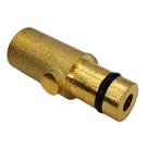 Adaptador de Metal Canhão de Espuma Snow Foam Rosca Fêmea 1/4 para Lavadoras Encaixe Macho