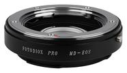Adaptador de montagem de lente Fotodiox Pro para Minolta MD para Canon EOS