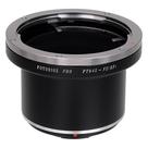 Adaptador de montagem de lente Fotodiox Pro Pentax 645 para Fujifilm X