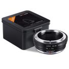 Adaptador de montagem de lente K&F Concept Canon FD para Fujifilm FX