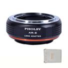 Adaptador de montagem de lente PHOLSY compatível com Konica AR para Sony E
