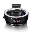 Adaptador de Montura de Lentes Viltrox EF-EOS M con Enfoque Automático y Estabilizador