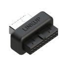 Adaptador de painel frontal USB-C LINKUP para USB3.0/3.1 de 19 pinos