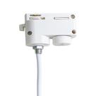 Adaptador de Pendente Trilho Eletrificado Branco Bivolt