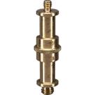 Adaptador de pino de extremidade dupla Manfrotto 5/8 Stud + 3/8 Thread Adaptador de pino de extremidade dupla Manfrotto 5/8 Stud + 3/8 Thread