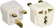 Adaptador de plugue CKITZE BA-7-3P aterrado universal tipo G, pacote com 3