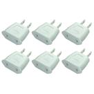 Adaptador de plugue de soquete Carregador de viagem da Europa da UE para os EUA Adaptador de plugue de soquete Carregador de viagem da Europa da UE para os EUA