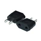 Adaptador de plugue de soquete Europa, carregador de viagem da UE para os EUA, 2 unidades Adaptador de plugue de soquete Europa, carregador de viagem da UE para os EUA, 2 unidades