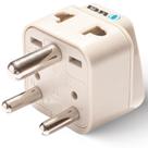 Adaptador de plugue OREI USA para a Índia Tipo D 2 em 1 3000W 250V