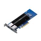 Adaptador de rede Synology E10G30-T2 2 portas 10GbE RJ-45
