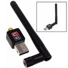 Adaptador De Rede Usb Sem Fio 6dbi Wifi Wlan 600mbps