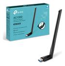Adaptador de Rede Usb Wifi Tplink Archer T3u Plus Ac1300 Mumimo Dual Band