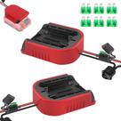 Adaptador de roda elétrica Laimiao para bateria Craftsman 20V x2
