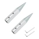 Adaptador de rosca cônica de eixo BLSGBUIDING 5/8 para tecido