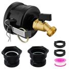Adaptador de sacola IBC Kruuvax 2 Cam Lock para bolsa IBC de 1000-1250L