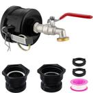 Adaptador de sacola IBC Kruuvax 2 Cam Lock para bolsa IBC de 1040-1249 L