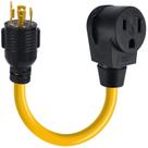 Adaptador de soldador de gerador, plugue, cabo de alimentação EXCELFU 30A a 220V