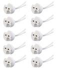 Adaptador de soquete de cerâmica Bioluz LED MR16/GU5.3 (pacote de 10) Adaptador de soquete de cerâmica Bioluz LED MR16/GU5.3 (pacote de 10)