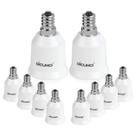 Adaptador de soquete de lâmpada DiCuno E12 a E26 200W 110-250V