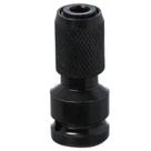 Adaptador De Soquete Para Chave De Impacto 1/2 Em Bits De 1/4 Preto
