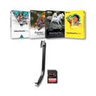 Adaptador de Suporte Amaran Verge com Montagem Quick-Lock para Luzes Verge e Verge Max (Preto) Pacote com Suite de Software e Cartão de Memória (3 Itens)