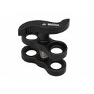 adaptador de suporte para laternas e cameras para mergulho