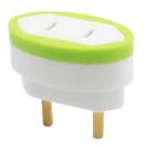 Adaptador De Tomada 2 Pinos Chatos 1549 Sortida - Daneva