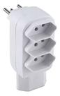 Adaptador De Tomada 4 Saídas Bejamim Tripolar De 3 Pinos