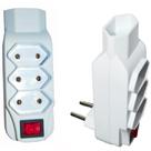 Adaptador de Tomada 4 Saídas Interruptor Pino Bejamim T