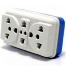 Adaptador De Tomada Benjamim 03 Entradas 10A 20A Padrão Novo E Antigo