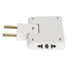 Adaptador de Tomada Benjamin T Articulado 90 3 Entradas 10A Adaptador de Tomada Benjamin T Articulado 90 3 Entradas 10A