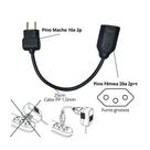 adaptador de tomada cm25cm 10/20A